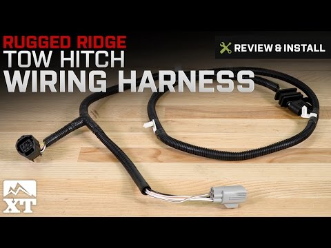 Jeep Wrangler Rugged Ridge Tow Hitch Wiring Harness (2007-2017 JK) Review & Install