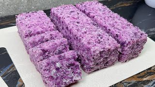 Download lagu If you have purple sweet potato and grated coconut, you must try this recipe‼️Once you try it, yo... mp3 Download lagu If you have purple sweet potato and grated coconut, you must try this recipe‼️Once you try it, yo... mp3