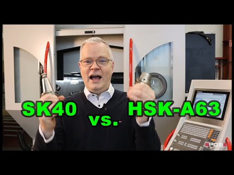 HSK-A63 gegen SK40! Werkzeugaufnahmen im Vergleich - Vor- und Nachteile für die Bearbeitung