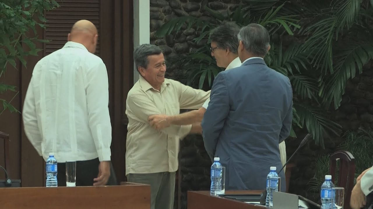 The fifth round of talks between the Colombian government and the ELN in Cuba has resumed.