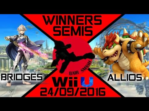 Bair Smash 6 Winners Semis- Bridges (Corrin, Cloud) Vs. BS// Allios (Bowser) - Smash Wii U