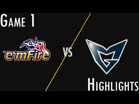 SSG vs EMF - Game 1 Highlights - 2016 LCK Spring Split