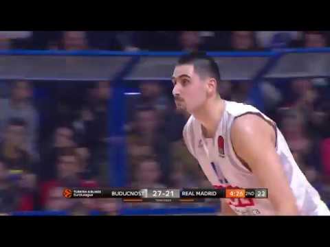 Goga Bitadze highlights (Buducnost-Real Madrid: 73-60)