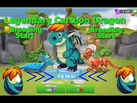 Legendary Cartoon Dragon Breeding Start-Dragon Mania Legends | Cartoon Dragon | DML