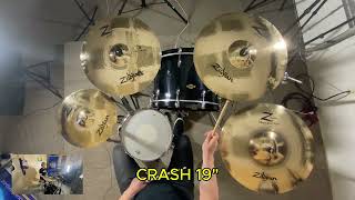 Zildjian 19" Z Custom Crash
