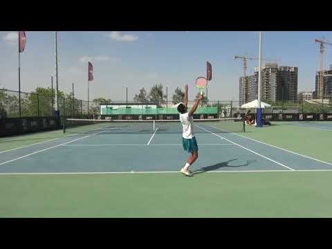 Ahmed Elkarmoty tennis recruitment video