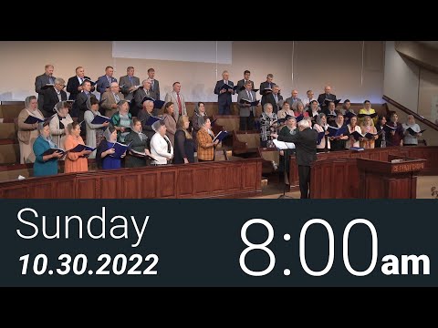 10/30/2022 Sunday 8am - Full Service