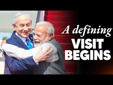 A warm welcome! PM Netanyahu personally receives PM Modi upon his arrival in Israel