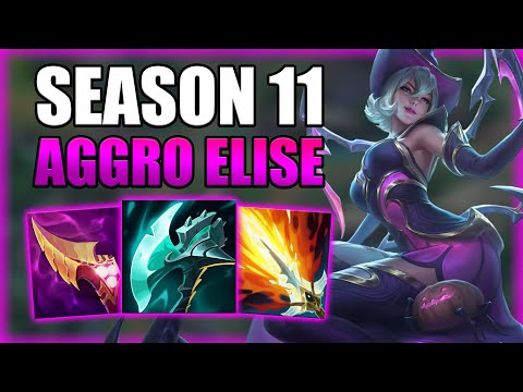 HOW TO PLAY ELISE & DESTROY THE EARLY GAME! S11 Elise Jungle Commentary Guide - League of legends