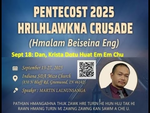 Pu Martin Lalnunsanga Pentecost 2025_Hrilhlawkna Crusade Zan 5-na