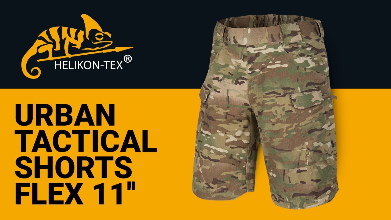 Helikon-Tex UTS Urban Tactical Pants Shorts FLEX 11'' Multicam Ripstop 