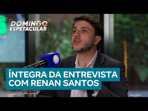 Assista à entrevista exclusiva com Renan Santos, candidato do Missão à Presidência da República