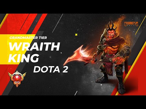 Grandmaster Tier Wraith King Dota 2 | Ranked Match | Gameplay