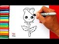 The Best 12 Pintar Rosas Para Dibujar Faciles A Color