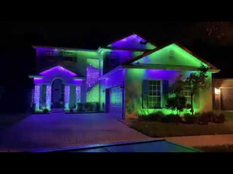2019 Halloween Light Show