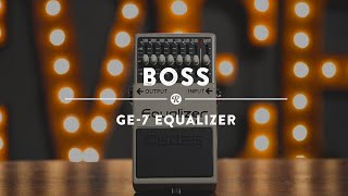 Video thumbnail for Boss GE-7 Graphic Equalizer | Reverb Demo Video by Reverb