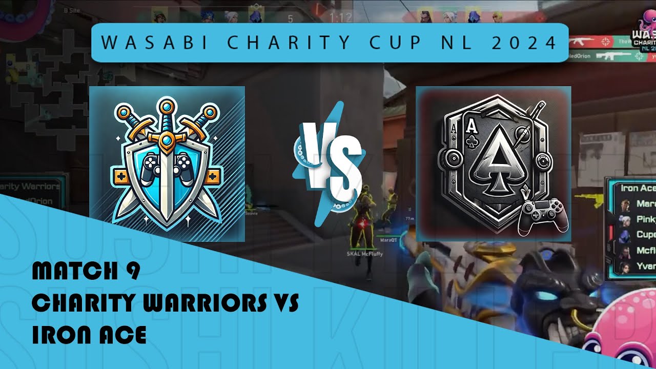Match 9 Highlights - Wasabi Charity Cup NL 2024 🛡️ #valorant #charity