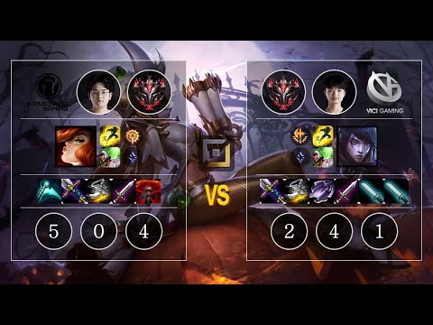 IG Puff Miss Fortune vs VG iBoy Aphelios Bot - KR GrandMaster Patch 10.10