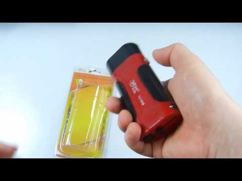 Обзор ручного аккумулятрного фонаря Yajia YJ 1019