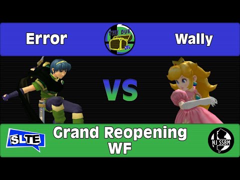 The Dub Grand Reopening: Error (Marth) Vs. Wally (Peach) - WF