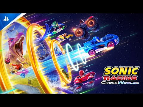 Sonic Racing: CrossWorlds - Launch Trailer | PS5 & PS4 Games