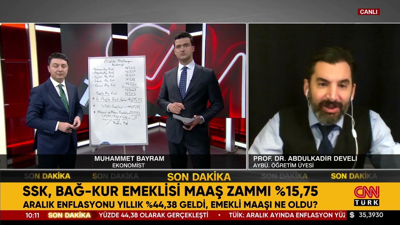 Canlı Yayında Memur Maaşı Hesaplaması! Emekli Zammı Netleşti...