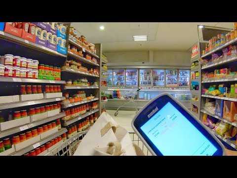British Supermarket Shopping Walk - Waitrose / 英国のスーパー　ウエイトローズ (日本語サブタイトル）