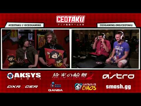 CEOTAKU 2017 GGXXACPR Top 8 - SRK WOOCASH vs MR.TWO