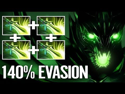 HOW to Sleep in Enemy Base!? - 140% EVASION Build Terrorblade Hard carry Dota 2