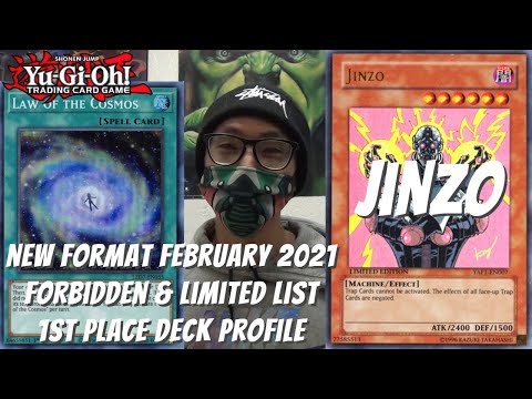 Yugioh New Format February 2021 Locals 1st Place Deck Profile - Jinzo - Thomas Phan