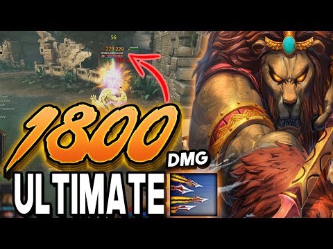Smite: 1800 DAMAGE ANHUR ULT Build - You've Never Seen Damage Like This!