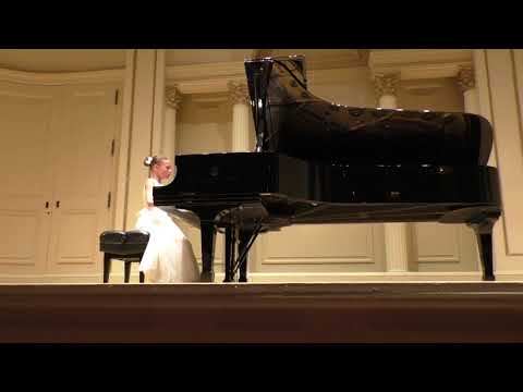 Дарья Божченко в Карнеги-холл