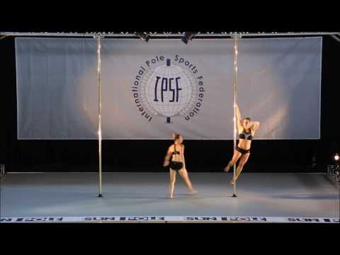 AMANDA DROTZ & ANKI HAPPONEN - DOUBLES - PRELIM - WORLD POLE SPORTS CHAMPIONSHIPS 2016