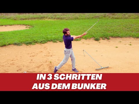 Der Bunkerschlag: In 3 Schritten sicher aus dem Bunker.
