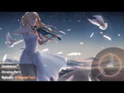 nightcore a thousand years h264 71296