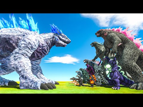 Shimo vs All Godzilla Forms – Who is the Strongest Kaiju?