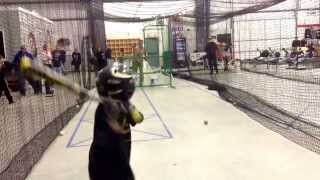 Bradley Bowen in cage. video