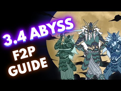 4* Only!! Abyss 3.4 F2P Guides & Tips for Floor 12! - Genshin Impact