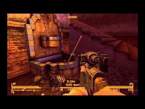 Fallout New Vegas Dead Money DLC Walkthrough Episode 2-Villa Police Station!