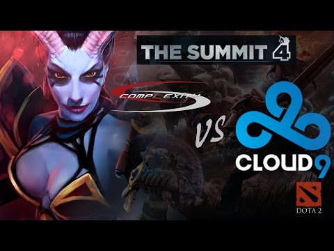 Cloud9 G2A vs Complexity Gaming - The Summit 4 SEA FINAL Game 1 Dota 2 Dota 2