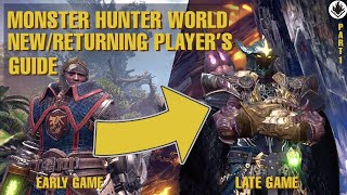 Monster Hunter World Beginner |  Returning Players