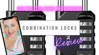 @KetosisMom Reviews Disecu 4 Digit Combination Lock 2.5 Inch Long Shackle