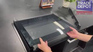 Oven Door & Glass Removal Guide