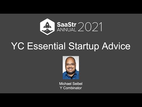Die Geheimnisse der wichtigsten Startup-Tipps von YC mit Y Combinator mit Michael Seibel