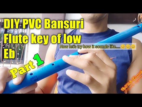 DIY PVC Bansuri Flute - Part 1