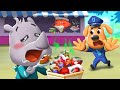 Don T Eat Dirty Food Safety Cartoon Police Cartoon Sheriff Labrador Kids Cartoon BabyBus