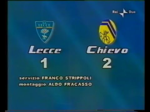 2003-04 (3a - 21-09-2003) Lecce-Chievo 1-2 [Lanna,Chevanton,F.Cossato] Servizio DomenicaSprint Rai2