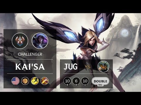 Kai'Sa Jungle vs Olaf - NA Challenger Patch 9.23
