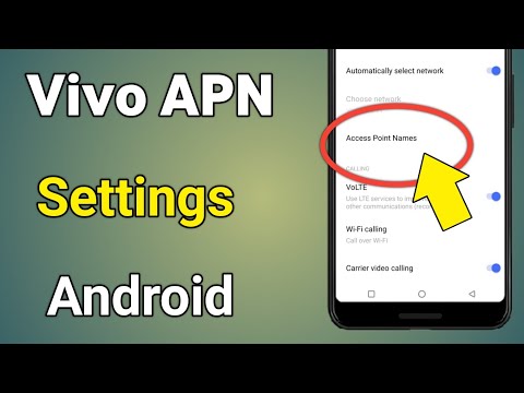 Vivo Apn Settings Android | Vivo Mobile Me Apn Settings | How To Set Apn In Vivo