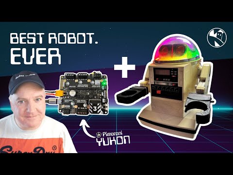 YouTube Thumbnail for Is this the best robot, ever? Pimoroni Yukon + Omnibot 2000